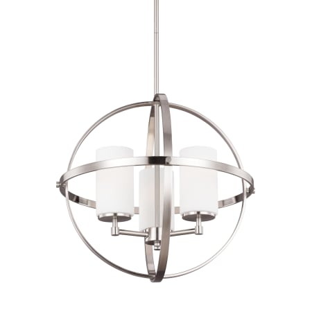 A large image of the Generation Lighting 3124603 Brushed Nickel