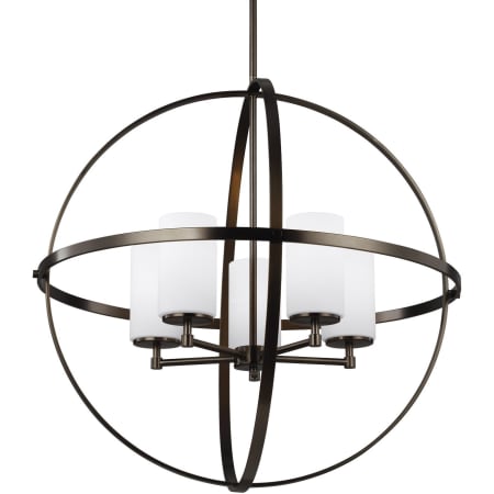 A large image of the Generation Lighting 3124605 Brushed Oil Rubbed Bronze