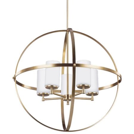 A large image of the Generation Lighting 3124605 Satin Brass