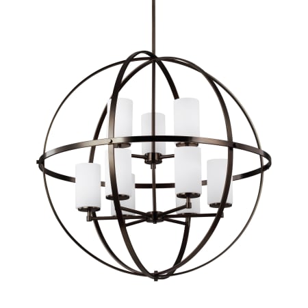 A large image of the Generation Lighting 3124609 Brushed Oil Rubbed Bronze