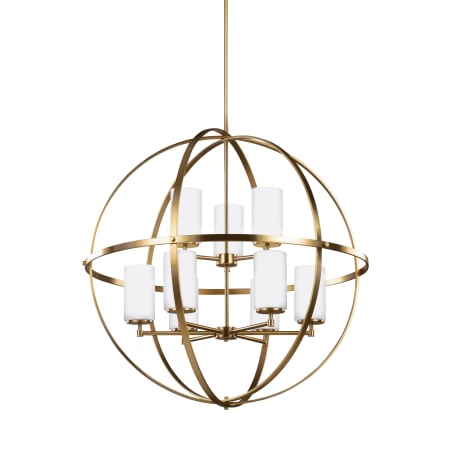 A large image of the Generation Lighting 3124609 Satin Brass
