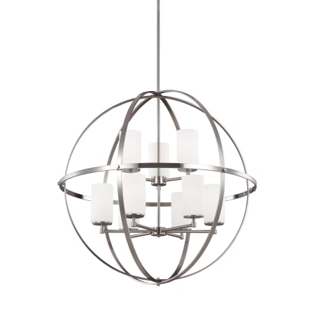 A large image of the Generation Lighting 3124609 Brushed Nickel