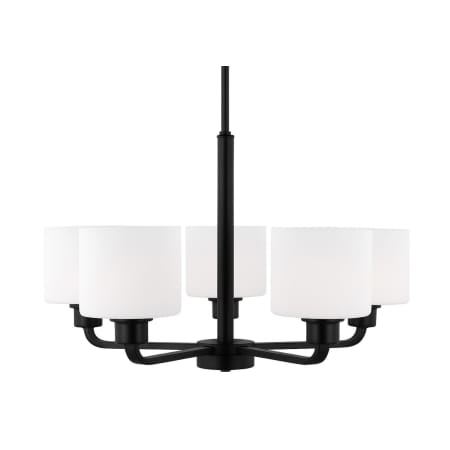 A large image of the Generation Lighting 3128805 Midnight Black