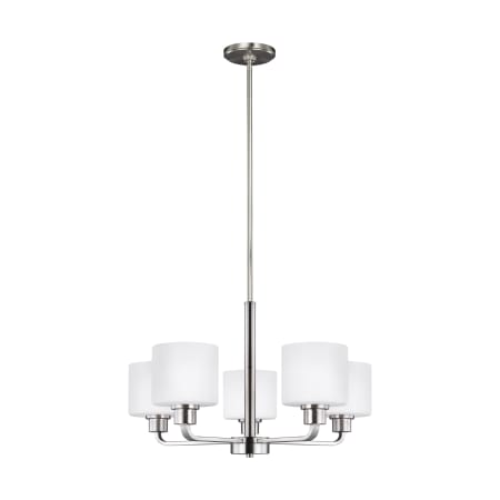 A large image of the Generation Lighting 3128805 Brushed Nickel