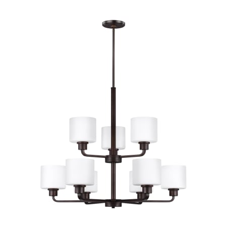 A large image of the Generation Lighting 3128809 Bronze
