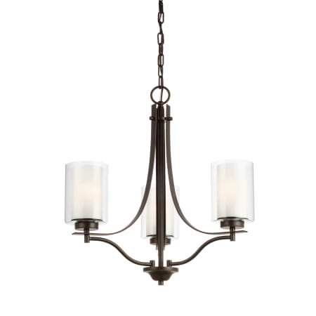 A large image of the Generation Lighting 3137303 Bronze