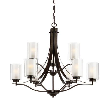 A large image of the Generation Lighting 3137309 Bronze