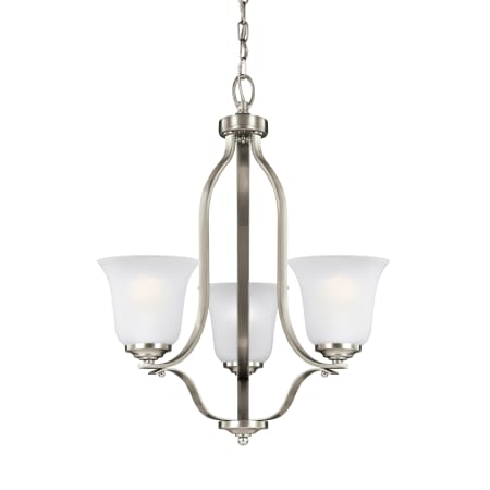 A large image of the Generation Lighting 3139003 Brushed Nickel