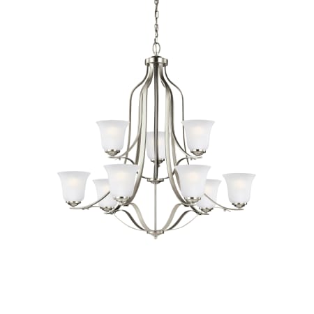 A large image of the Generation Lighting 3139009 Brushed Nickel
