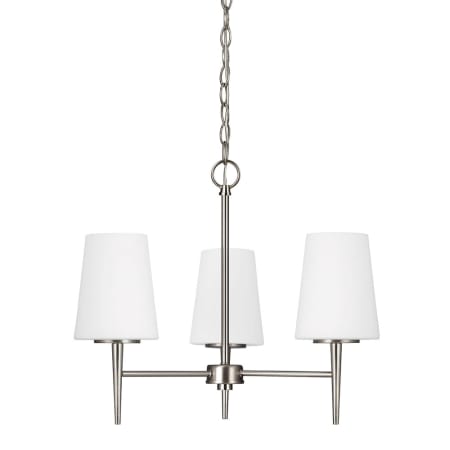 A large image of the Generation Lighting 3140403 Brushed Nickel