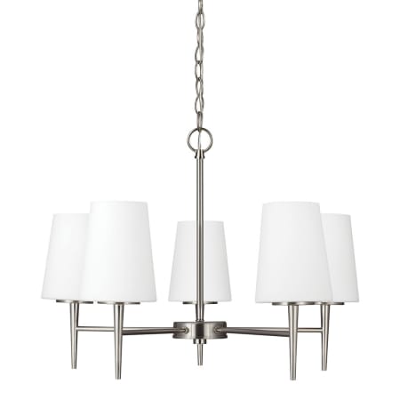A large image of the Generation Lighting 3140405 Brushed Nickel