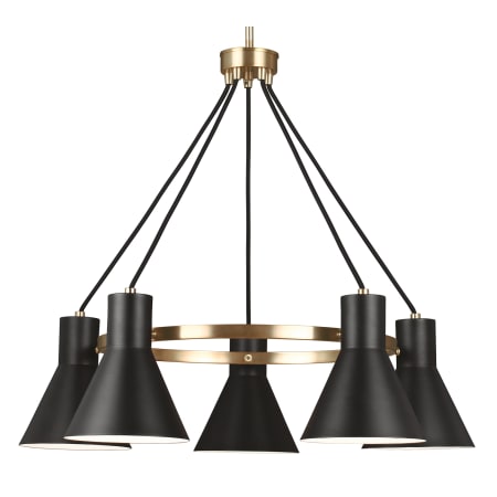 A large image of the Generation Lighting 3141305 Satin Brass
