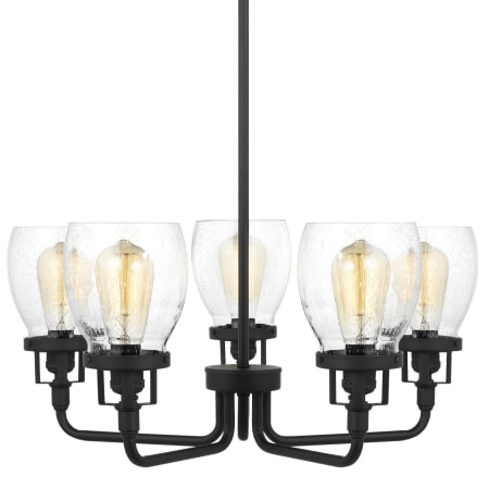 A large image of the Generation Lighting 3214505 Midnight Black