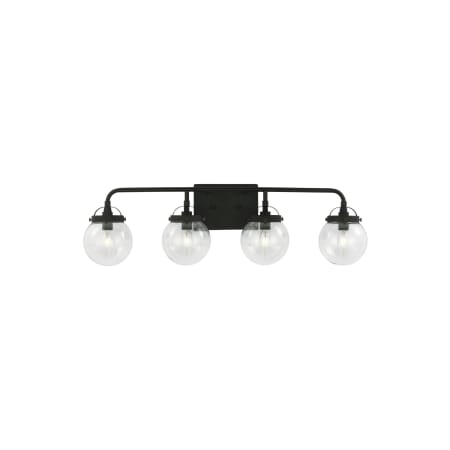 A large image of the Generation Lighting 4000404 Midnight Black