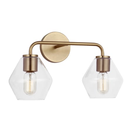A large image of the Generation Lighting 4002402 Satin Brass