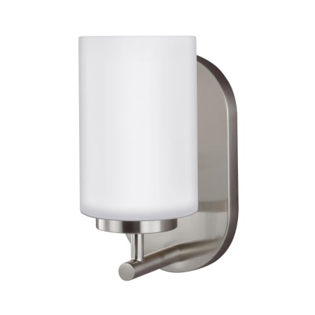 A large image of the Generation Lighting 41160EN3 Brushed Nickel