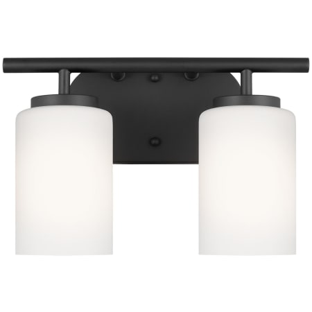 A large image of the Generation Lighting 41161EN3 Midnight Black