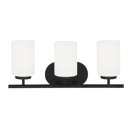 A large image of the Generation Lighting 41162 Midnight Black