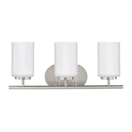 A large image of the Generation Lighting 41162 Brushed Nickel