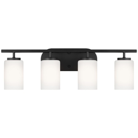 A large image of the Generation Lighting 41163EN3 Midnight Black