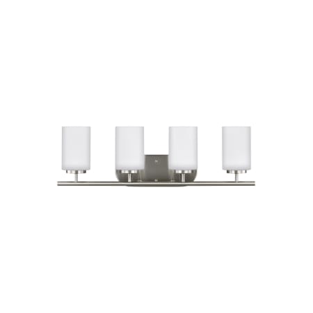 A large image of the Generation Lighting 41163EN3 Brushed Nickel