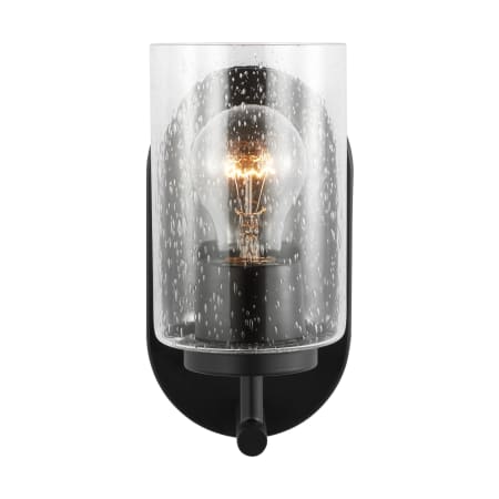 A large image of the Generation Lighting 41170 Midnight Black