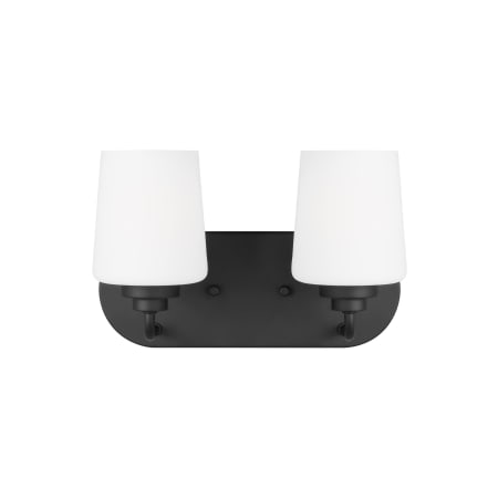 A large image of the Generation Lighting 4402802 Midnight Black