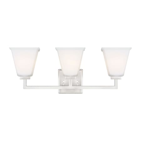 A large image of the Generation Lighting 4413703 Brushed Nickel