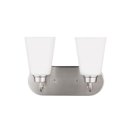 A large image of the Generation Lighting 4415202 Brushed Nickel