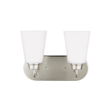 A large image of the Generation Lighting 4415202EN3 Brushed Nickel