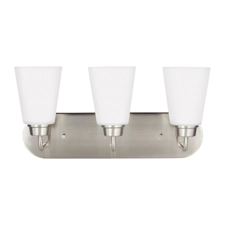 A large image of the Generation Lighting 4415203EN3 Brushed Nickel