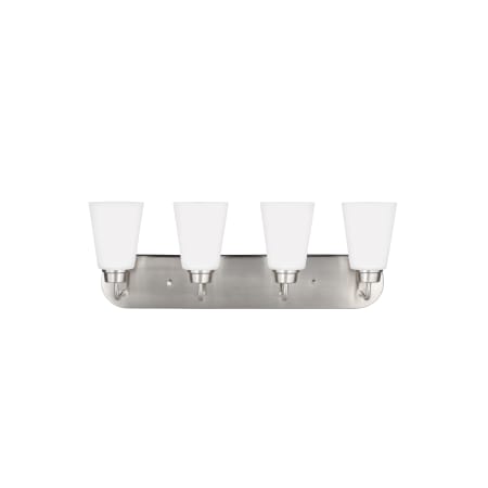 A large image of the Generation Lighting 4415204 Brushed Nickel