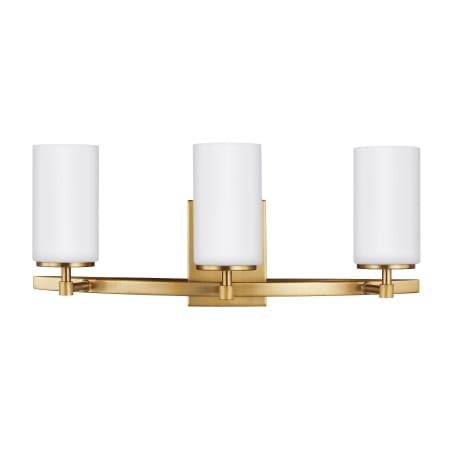 A large image of the Generation Lighting 4424603 Satin Brass