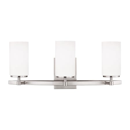 A large image of the Generation Lighting 4424603 Brushed Nickel