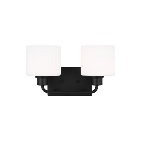 A large image of the Generation Lighting 4428802 Midnight Black