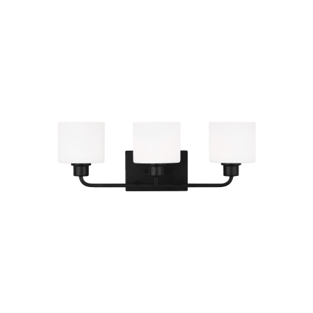 A large image of the Generation Lighting 4428803 Midnight Black