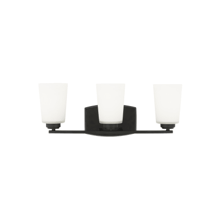 A large image of the Generation Lighting 4428903 Midnight Black