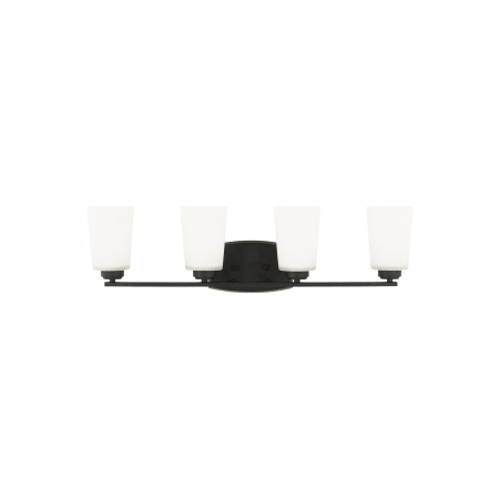 A large image of the Generation Lighting 4428904 Midnight Black