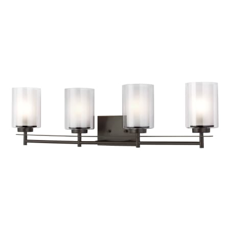 A large image of the Generation Lighting 4437304 Bronze