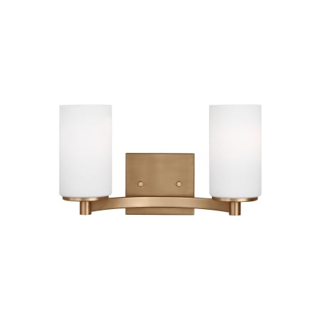 A large image of the Generation Lighting 4439102 Satin Brass