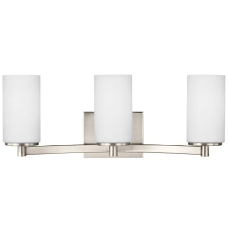 A large image of the Generation Lighting 4439103 Brushed Nickel