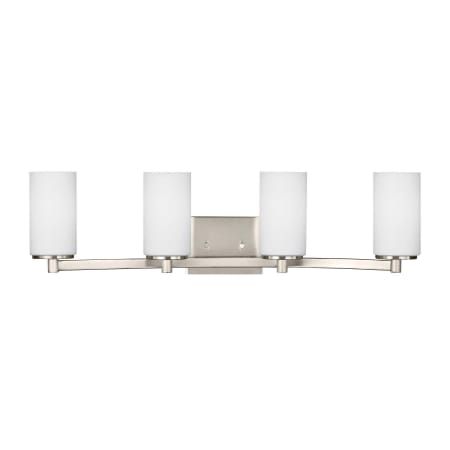 A large image of the Generation Lighting 4439104 Brushed Nickel