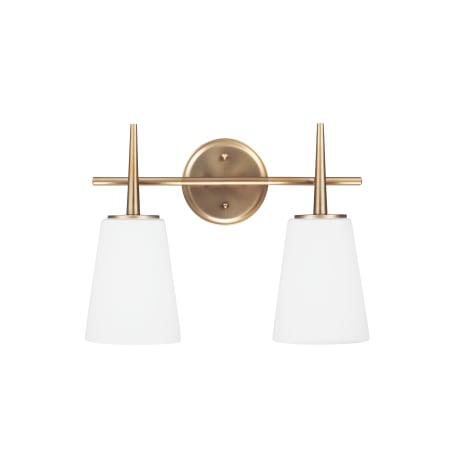 A large image of the Generation Lighting 4440402 Satin Brass