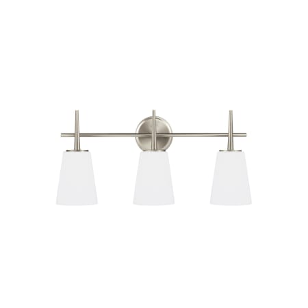 A large image of the Generation Lighting 4440403EN3 Brushed Nickel