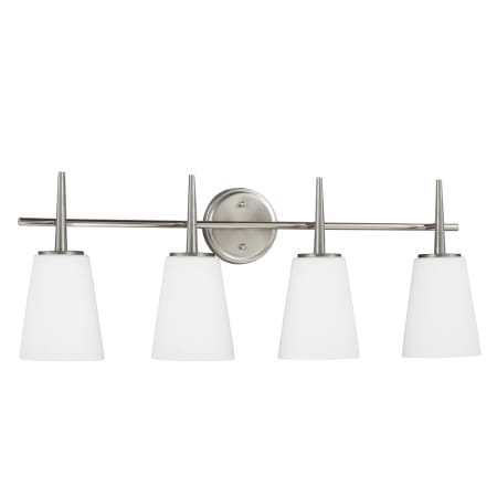 A large image of the Generation Lighting 4440404 Brushed Nickel