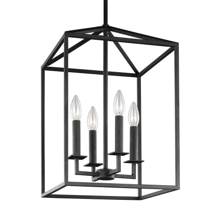 A large image of the Generation Lighting 5115004 Midnight Black