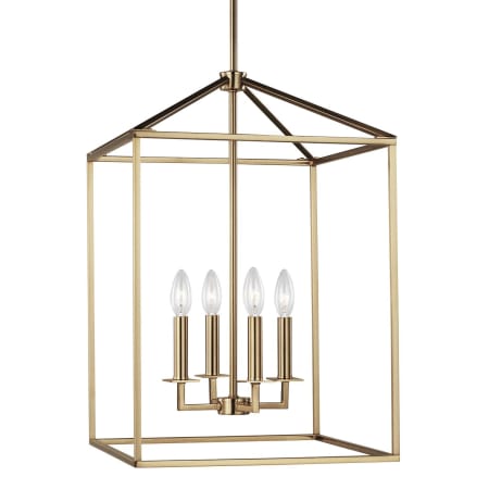 A large image of the Generation Lighting 5115004 Satin Brass