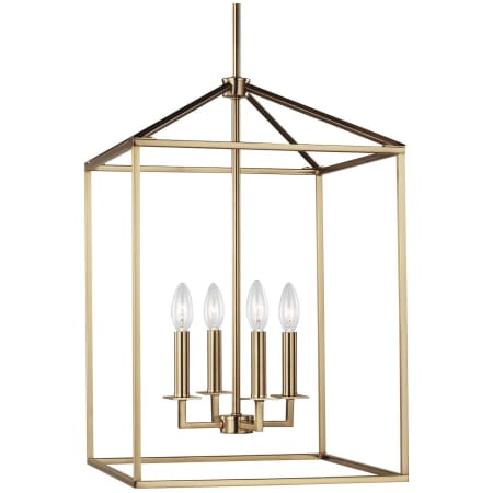 A large image of the Generation Lighting 5115004EN Satin Brass