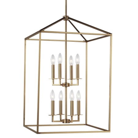 A large image of the Generation Lighting 5115008 Satin Brass