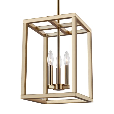 A large image of the Generation Lighting 5134503 Satin Brass